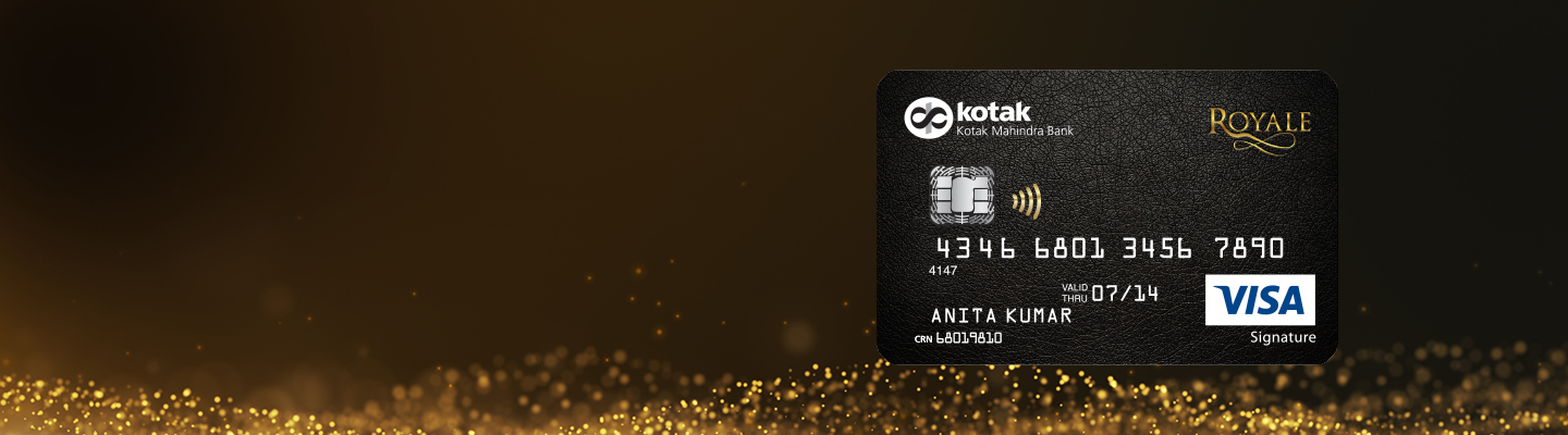 Royale Signature Credit Card by Kotak Bank 