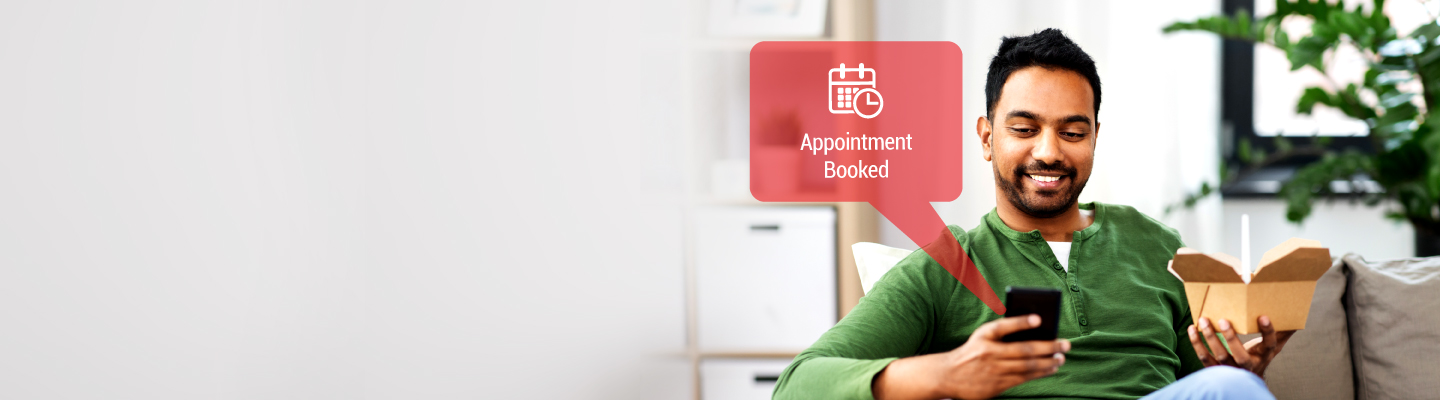 Pre-appointment booking